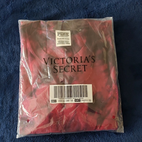 Victoria Secret Pink Campus Tee Size XS - Picture 3 of 5